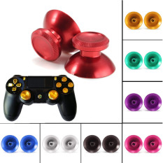 2Pcs Aluminium Metal Joystick Thumbsticks Stick For PlayStation 4 PS4 Controller Blue (Intl)