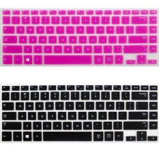 2pcs For Samsung 14inch laptop keyboard film suitable for models:355V4 730U3 450R4V 350V4 275E4 protective film (black and Rose red) (Intl)