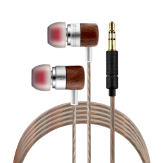 3.5mm In-Ear Ear-bud Earphone Gold-plated Stereo Plug for Samsung iPhone Tablets MP3 - Intl