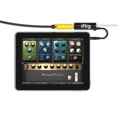3.5mm Multimedia Guitar Interface Converter iRig Guitar Bass Adapter for iPhone (Intl)