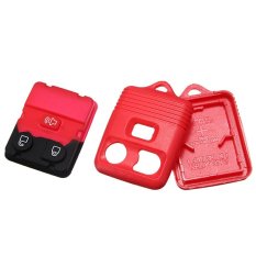 3 BTS Replacement Remote Key Fob Shell Case Cover & Rubber Pad For Ford Mercury