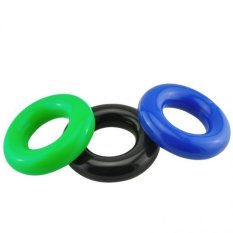 3 PCS Grip Hand Finger Forearm Strength Trainer 3 Levels Exerciser Gym (Intl)