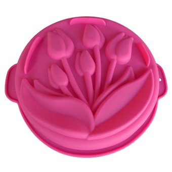griya cetakan puding kue tulip pan ii pink lazada griya cetakan puding kue tulip pan ii pink lazada
