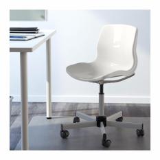 IKEA (R) - SNILLE Swivel Chair 67x67cm beban up to 110kg - Kursi Kantor Ergonomis-bisa putar(White)