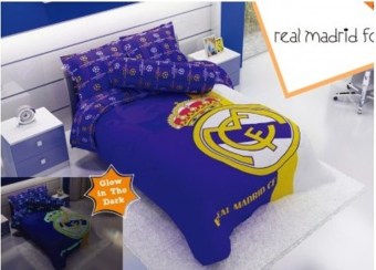 kintakun sprei glow in the real madrid fc 120x200x20 biru lazada indonesia kintakun sprei glow in the real madrid fc 120x200x20 biru lazada indonesia