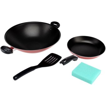 maxim wajan valentino set teflon merah hitam lazada indonesia maxim wajan valentino set teflon merah hitam lazada indonesia