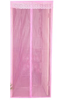 S2 KN Tirai Pintu Magnet Anti Nyamuk Pink Lazada Indonesia