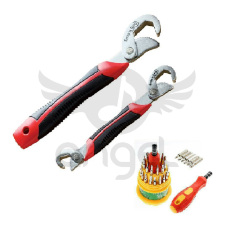 Snap n Grip - Kunci Inggris Serbaguna Bundling Precision Screwdriver Professional Repair Tool Kit ME-6036C - Obeng Serbaguna Magnetik 30 in 1