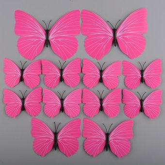 3d butterfly diy home decor wall stickers 12 set 3d butterfly diy home decor wall stickers 12 set