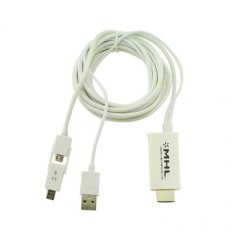 3M/10FT 5 Pin & 11 Pin Micro USB MHL to HDMI 1080P HD TV Cable Adapter for Android Phone (Intl)
