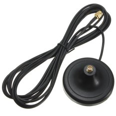 3M RP-SMA WiFi Antenna Extension Cable Connector 3G Router with Magnetic Base- Intl