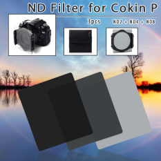 3pcs ND2 ND4 ND8 Neutral Density Filter Kit for Cokin P DSLR Camera Lens - INTL