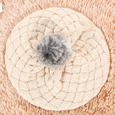 Hengsong Bayi Baru Lahir Anak Bayi Baju Rajut Pakaian Gadis Source · Anak Baru Topi Bayi Rajutan Buatan Tangan Merenda Topi Bayi Imut Hangat Beanie Krem