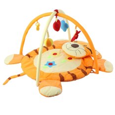 Baby Soft Play Mat Gym Blanket Fitness Frame Crawling Toy Tiger Pattern - intl