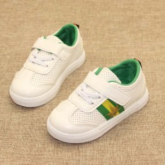 Baobao untuk anak laki-laki dan perempuan musim semi dan musim gugur bernapas kulit sepatu