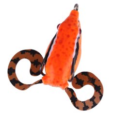 40/55mm Soft Topwater Fishing Ray Frog Lures Bass Baits Crankbaits Tackles Hooks (Intl)