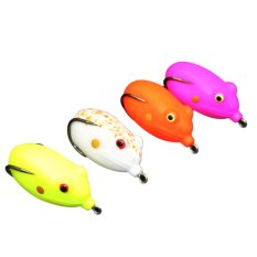 4pcs Egg Shape Ray Frog Hook Soft Fishing Lures - Intl