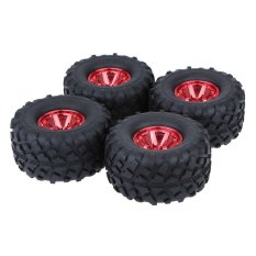 4Pcs/Set 1/10 Monster Truck Tire Tyres for Tra x x as HSP Tamiya HPI Kyosho RC Model Car