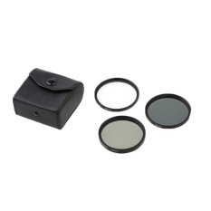 58mm UV+CPL+ND4 Filter 3 Pieces Kit with Case for Canon Nikon Sony DSLR Camera (Intl)