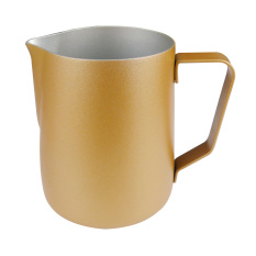 600ml Milk Jug Frothing Espresso Cappuccino Stainless Steel Colorul (Intl)