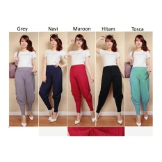 ... 168 Collection Celana Catrine Kulot Pant Biru Daftar