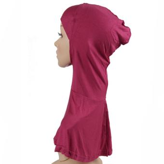 2016 Muslim Scarf Cotton Muslim Women's Neck Cover Islamic Underscarf Ninja Inner Hijab Cap Scarf Bonnet Women Scarf - intl  