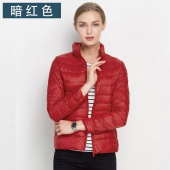 2016 new light and thin down jacket(Chili Red) - intl  