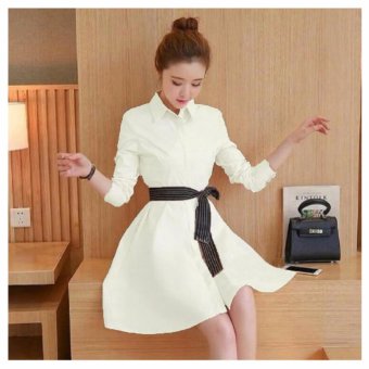 369 Mini Vivian Dress Putih  