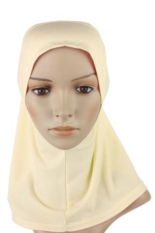 3pcs/lot Muslim Under Scarf inner-cap Hat Hijab (Beige/Black/Blue)  