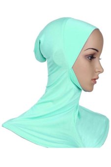 3pcs/lot Muslim Under Scarf inner-cap Hat Hijab (Cornflower Blue Green Lavender)  