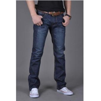 6699 Mens Designer Jeans Luxury Classic Slim Fit Casual Jeans Pant Men Fashion Straight Denim Black Jeans Men Pants - intl  