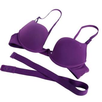 7 Model V Bra Backless - Purple With Extention Strap BH Multifungsi  