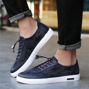 A piatter Fashion sneakers shoes are Blue - intl  