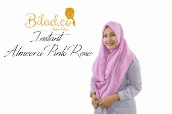 Almeera Hijab Instant Wanita 05 - Pink Rose  