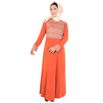 Andzya - Busana Muslim Wanita - 20828 - Orange  