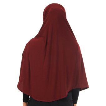 Andzya Kerudung Muslim Wanita - 031068 - Coklat  