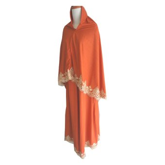 Arlane Glitter Dress Syari Orange  