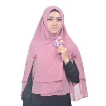 Atteenahijab Khimar Safina - Marun  