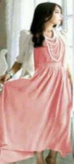 Ayako Fashion Dress Maxi Anita - REI (Pink)  
