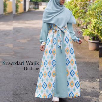 AYUDIA INDONESIA, SRIWEDARI WAJIK, BUSUI FRIENDLY, MOTIF ETNIK BLUE  