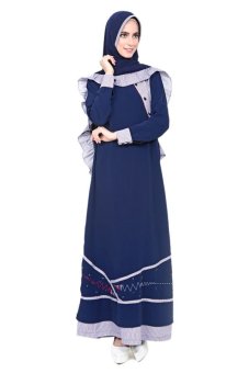 Azka Gamis Adg07 - Navy  