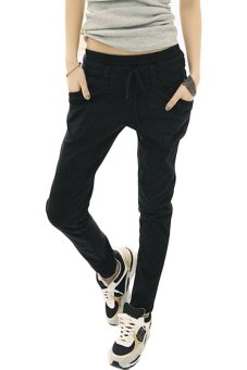 Azone Casual Sports Harem Pants (Black)   