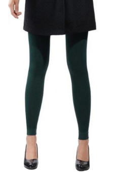 Azone Slim Leggings Stretch Pants (Dark Green)   