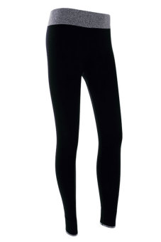Azone Women's Fashion Elastic Yoga Sports Exercise Fitness Gym Slim Pants Leggings (Black)   