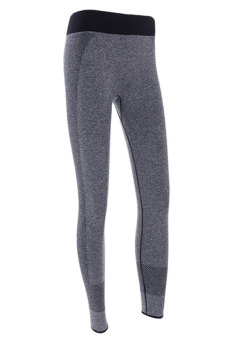 Azone Women's Fashion Elastic Yoga Sports Exercise Fitness Gym Slim Pants Leggings (Grey)   