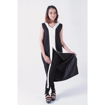 Babushka Women KATE BASIC White-Black outwear  