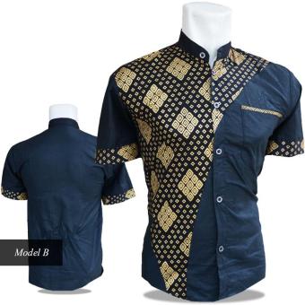 Baju Batik Pria Kemeja BKM Bermotif 28  