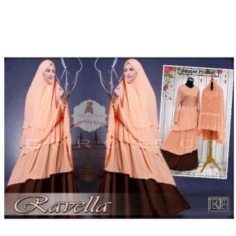 Baju muslim murah / Baju gamis murah / Ravella Khimar  