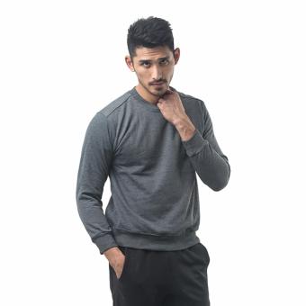 Bajukitaindonesia Jaket Basic Sweater Polos ABUTUA - M-XL  