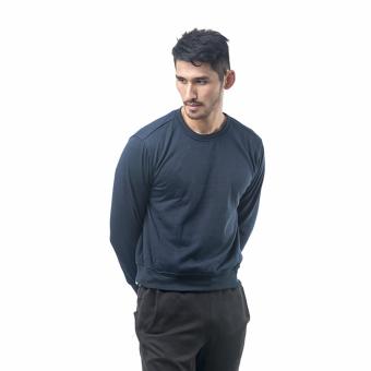 Bajukitaindonesia Jaket Basic Sweater Polos NAVYBLUE - M-XL  